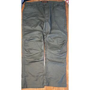 Walls Outdoor Goods Work Pants Mens 42x30 olive green Stretch Canvas Utility Car